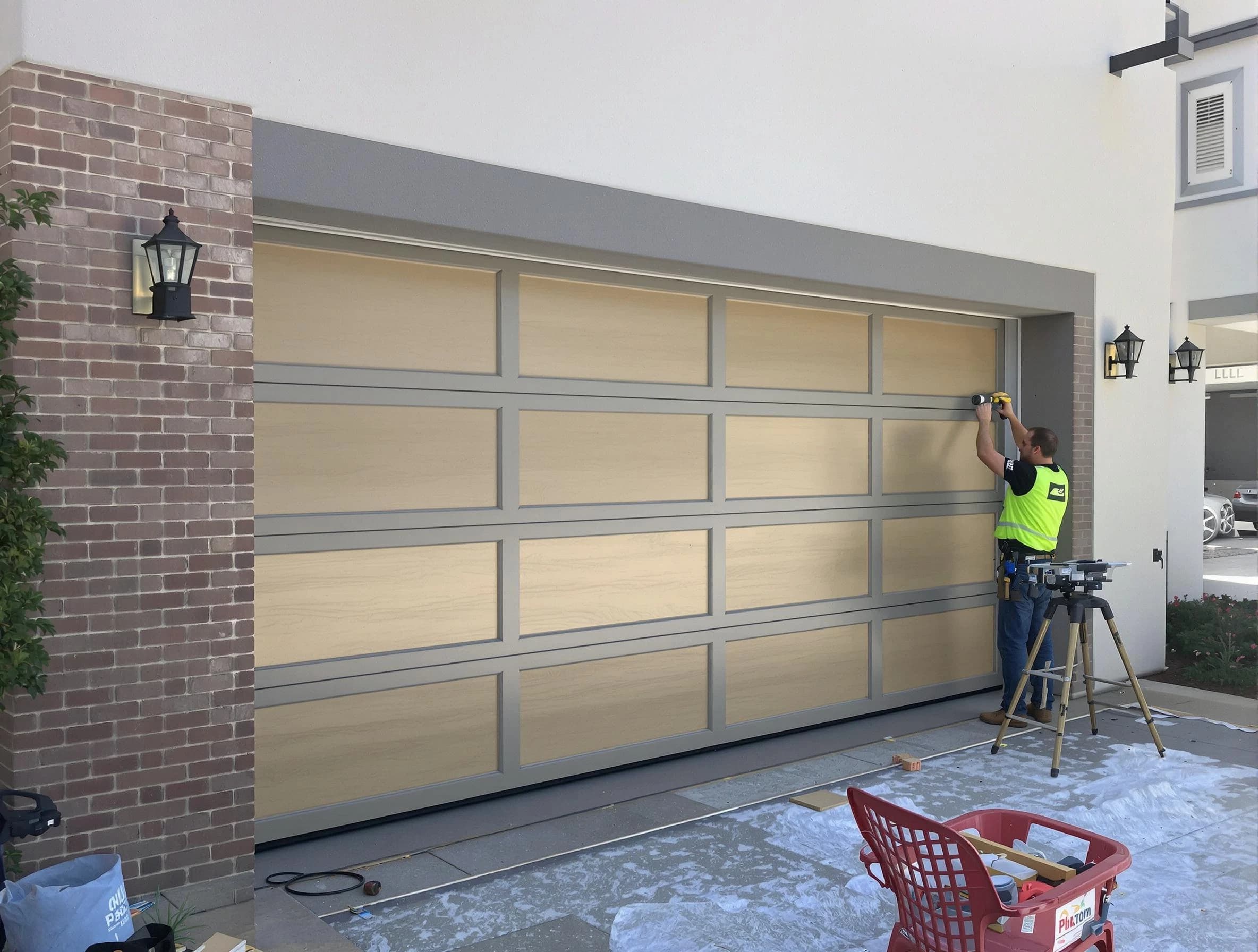 Garage door replacement service by Lewisburg Garage Door Repair in Lewisburg