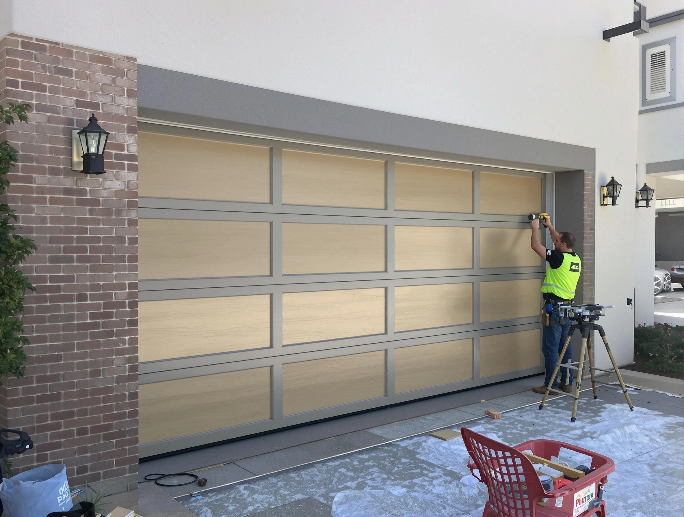 Garage door replacement service by Lewisburg Garage Door Repair in Lewisburg