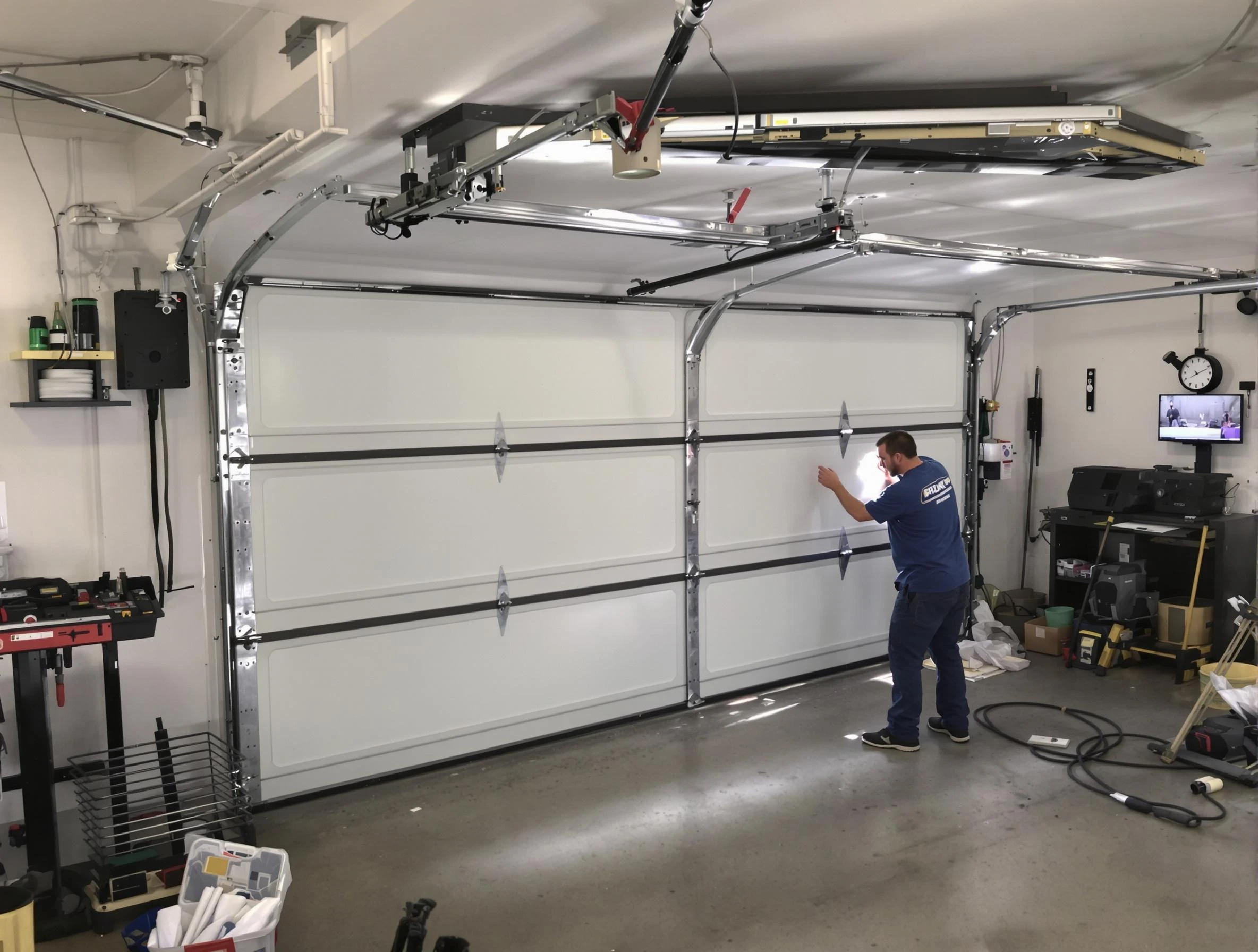 Professional garage door repair service by Lewisburg Garage Door Repair in Lewisburg